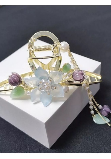 Catalea Family Saç İçin Çiçek Tokası 257860184 Beyaz