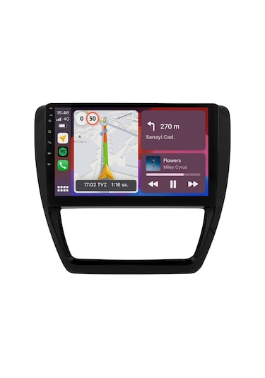 Volkswagen Jetta Android Multimedya Sistemi 2010-2018 For-x 4/64