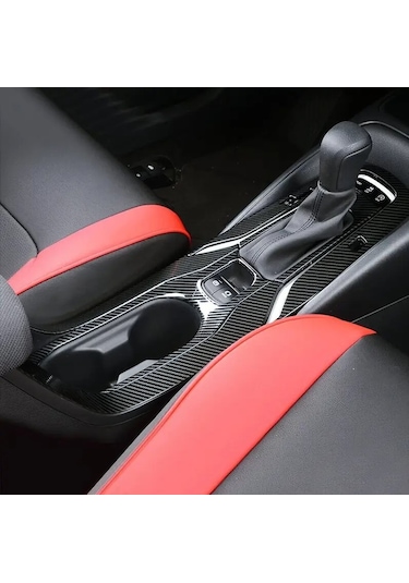 Toyota Corolla 2019 - 2025 E210 Kasa Vites Etrafı Kaplama Set Karbon Siyah