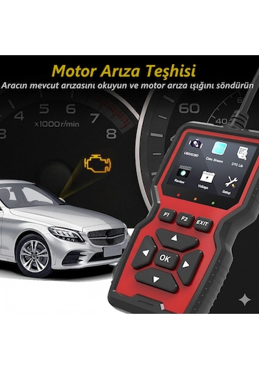 Neworg V519 Obdıı Araç Arıza Kodu Silme Okuma 1996 Sonrası Tüm Obd Iı Arabalarla Uyumlu Motor Arıza Kodu Silme 2026 Yeni Versiyon