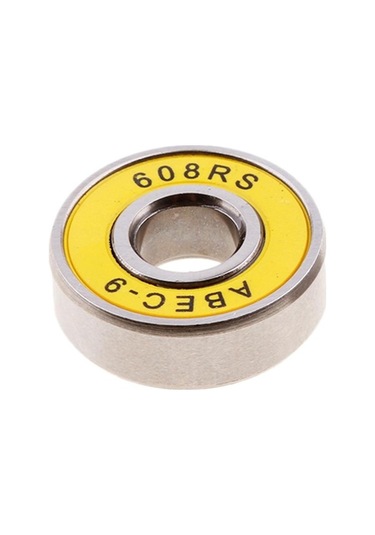 Pazly Lot 8 Sürtünmesiz Abec 9 Kaykay Paten Rulmanları Sarı Renk Sarı