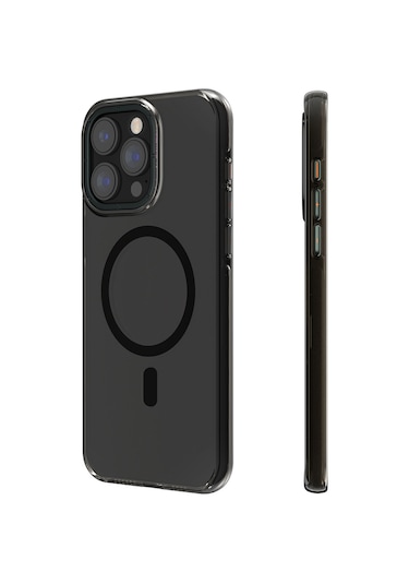 İphone 14 Pro Uyumlu Kılıf Magsafe Şarj Özellikli Şeffaf Youngkit Crystal Shield Serisi Kapak Şeffaf