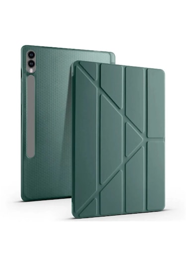 İvoomi Galaxy Uyumlu Tab S7 Fe S8 Plus 12.4 Standlı Kalem Bölmeli Kılıf