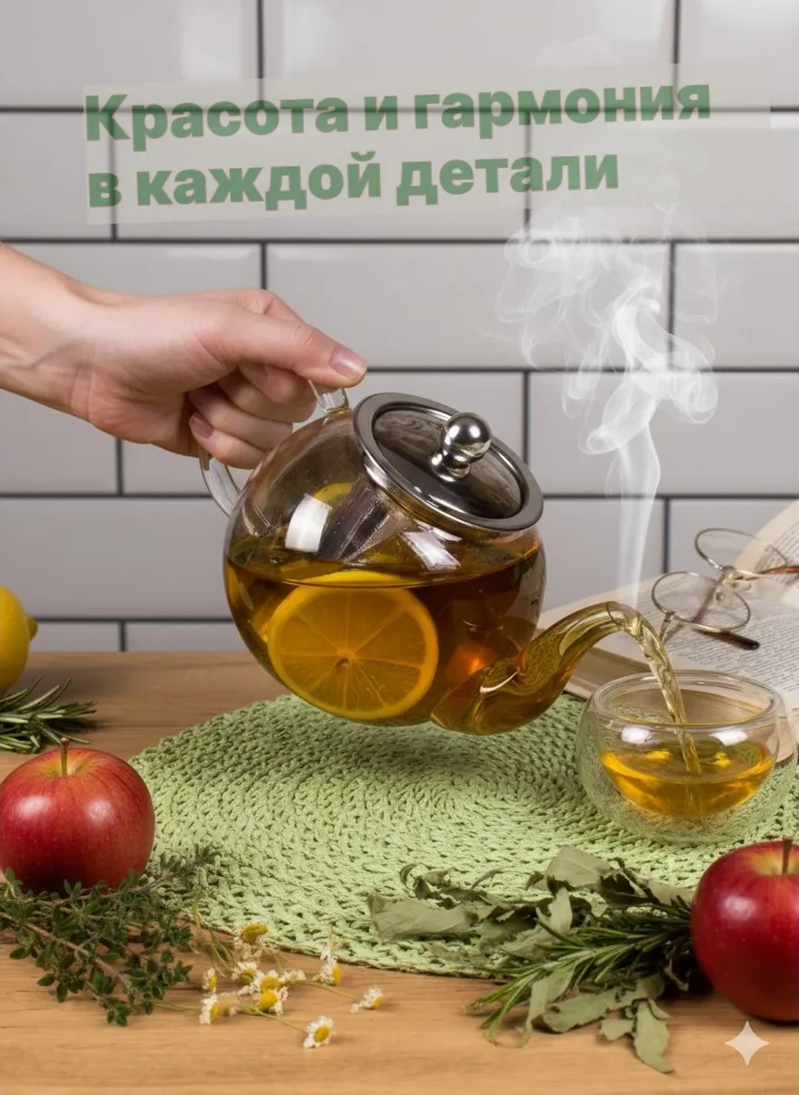 Cnglass 900 Ml Çıkarılabilir Filtreli Demlik Çaydanlık 310784712 Beyaz