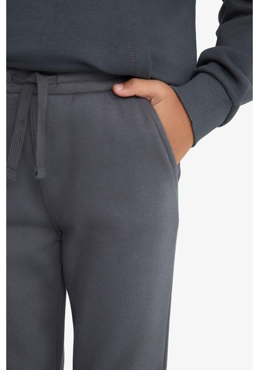 Defacto Erkek Çocuk Beli Lastikli Kalın Eşofman Altı W0773a625wnar126 Antrasit