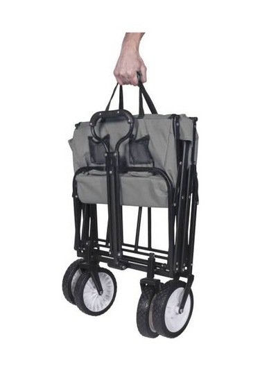 Tekerlekli Plaj Arabası - 90 x 51 x 57 Cm Plaj Arabası - Katlanır