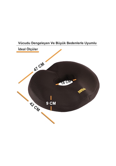 Beddo Airfile Serisi Yeni Nesil Ortopedik Oturma Simidi