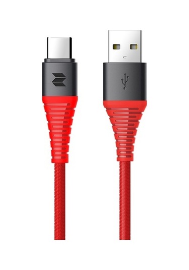 Rock Space Z10 Hi-Tensile Type-C Şarj Ve Data Aktarım Kablosu 1Mt (508941167)