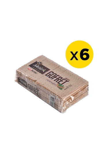 Aktürk Kakaolu Gofret 6 x 300 G