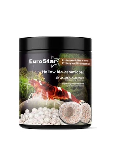 Hollow Bio Balls Biyolojik Dış Filtre Malzemesi 400 Gr