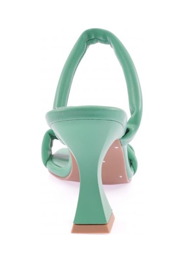 Dgn 3025-23y Kadin İki Sirali Bantli Kadeh Topuklu Terlik 3025-2261-R1938 Yeşil Dgn 3025-23y Kadin İki Sirali Bantli Kadeh Topuklu Terlik 3025-2261-R1938 Yeşil