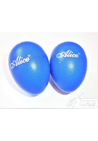 Alice A-041bl 1 Çift Yumurta Shaker Mavi