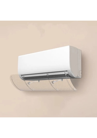 Dailytech Şeffaf Klima Yönlendirici Aparatı Bakteri Önleyici Temiz Hava Basit Kurulum Filtre -