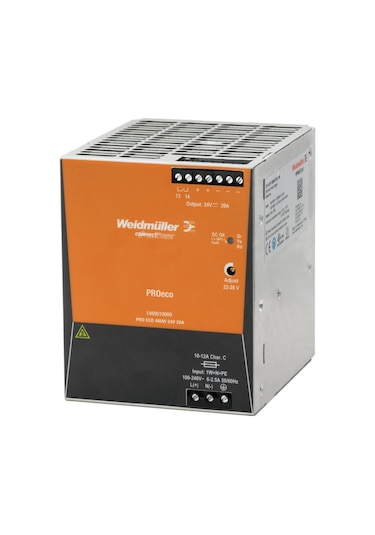 1469510000 Weidmüller Pro Eco 480w 24v 20a Güç Kaynağı
