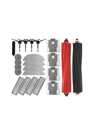 Wealthglow Roborock S8 Max V Ultra G20s Robot Paspas Choth Vakum Torbaları Filtre Yedek Parça Süpürge Yedek Parçaları