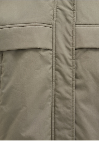 Mavi - Kapüşonlu Haki Ceket 1110348-71818 Yeşil