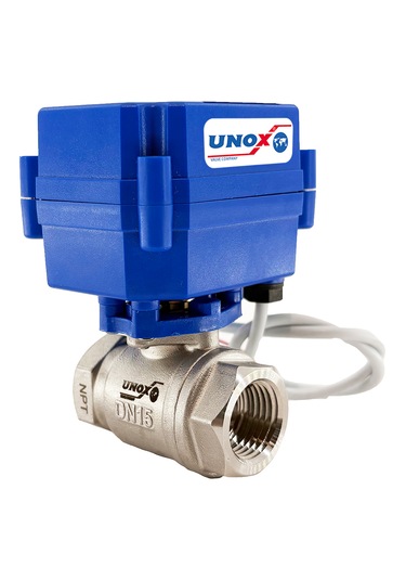 Paslanmaz Mini Motorlu Küresel Vana 3/4"