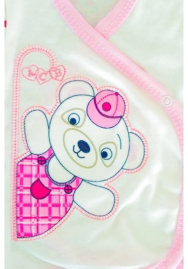 Pembe Panda 10 Parça Hastane Çıkışı Kız Bebek Giyim Pembe