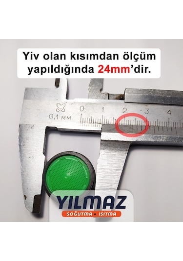 Eca Gizli Perlatör Elemanı - Çap: 24mm + Sökme Takma Anahtarı
