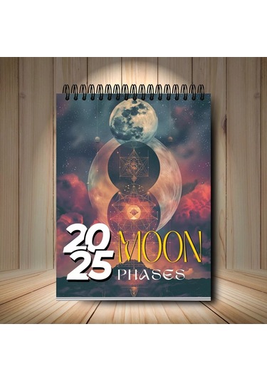 Ay Evreleri Takvimi 2025 12 Aylık Ay Evreleri Duvar Takvimi