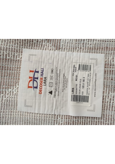 Decoser Lara 0162 Krem Mavi 120 180