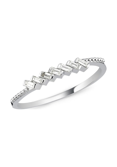 Nadias Jewellery - Pırlanta Minimalist Yüzük