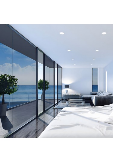 Neevoyu Gece Siyahı Tek Yönlü Gizlilik Filmi - 0.9m Genişlik - Uv Engelleme Ve Isı Yalıtımı - Elektrostatik Kurulum - Pencereler İçin