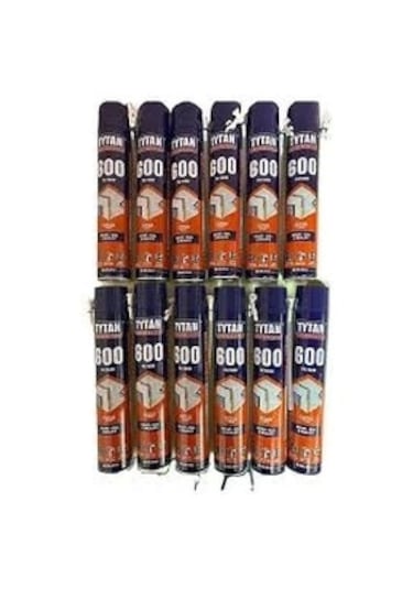 Tytan Polyfix 600 Dolgu Köpüğü 600ml 1 Koli 12 Adet