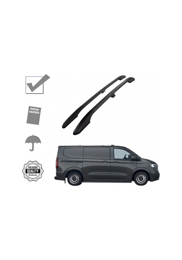 Transporter Panel Van Kısa Şase 2025 2026 2027 Portbagaj Tavan Çıtası Siyah