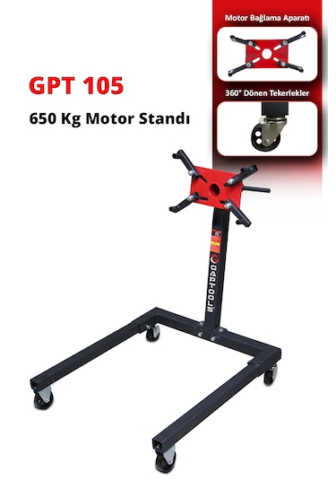 Motor Toplama Sehpası 650kg Gpt105