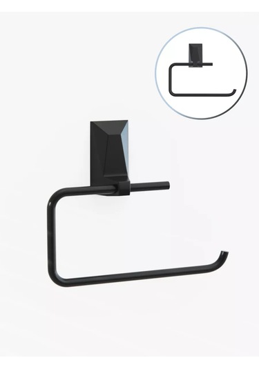 Kleber Ice Tuvalet Kağıdı Tutucu 208962491 Siyah