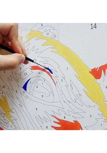 Sayılarla Boyama Seti - Yıldızlı Gece