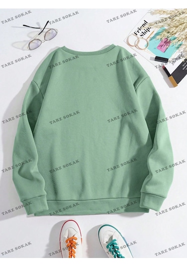 Y2k Yeni Sezon Ssweat Harajuka Kuromi Retro Kod 1257-trzksw4748 Yeşil