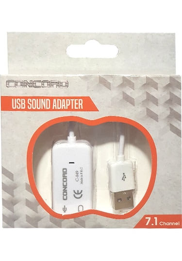 Concord C-849 7.1 USB Ses Kartı