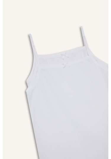 Defacto Kız Çocuk 2li Atlet E2564a825auwt34 Beyaz