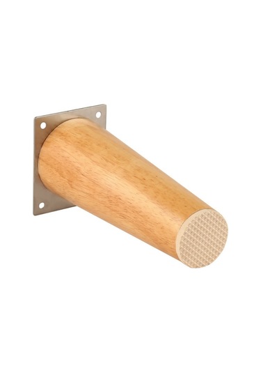 Masif Ahşap Kanepe Ayak Masa Ayak Dolabı Ayak Mobilya Sandalye Yükseltme Pedi, Boyut: 18 Cm, Stil: Dikey Ahşap Rengi Ahşap Rengi