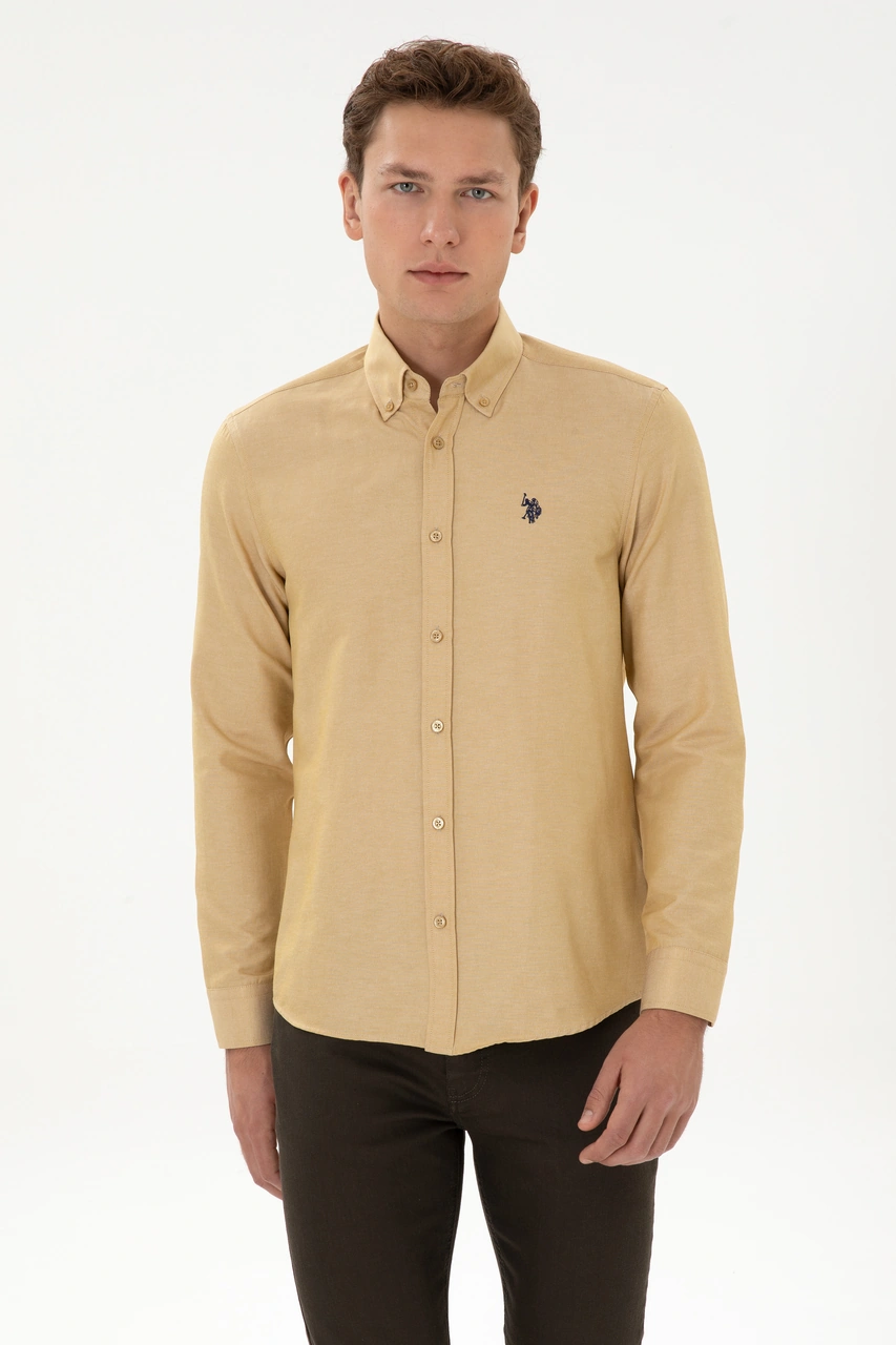 U.s. Polo Assn. Erkek Petrol Gömlek Basic 50316723-vr151 Oıl