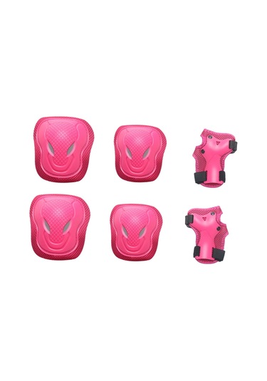 Suntek Koruyucu Dişli Seti Bisiklet Rahat Taşınabilir Dış El Pembe