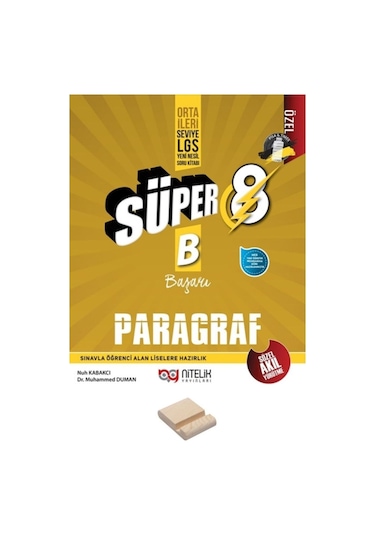 Lgs 8. Sınıf Yeni Nesil B Serisi Süper Paragraf Soru Bankası