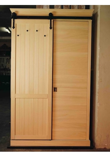 Ahır Kapısı Tambur Modeli Sürgü Mekanizması 200 Cm