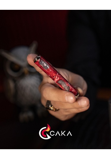 Caka Lighter Odkka Crimson Benzinli Çakmak - Ckl-073