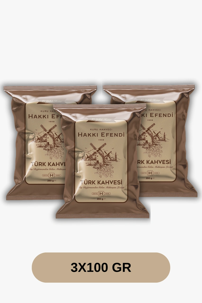 Hakkı Efendi Türk Kahvesi 3 x 100 G