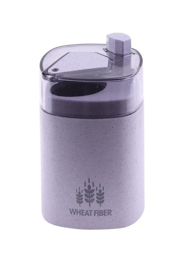 Mor Otomatik Kürdan Kutusu Buğday Samanı Kürdan Tutucu Konteyner Taşınabilir Pop-up Kürdan Dağıtıcı Saklama Kutusu Mutfak Düzenleyici