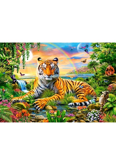 Castorland 1000 Parça Puzzle King Of The Jungle