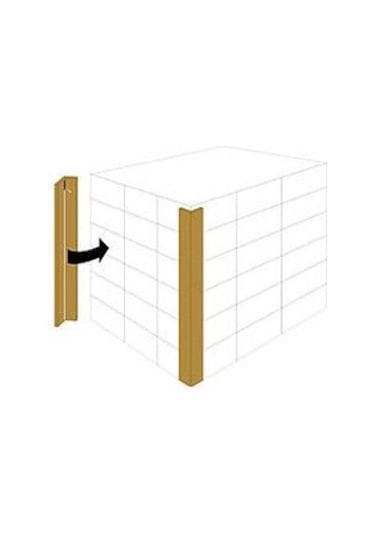 Empa 40x40x4 2metre Karton Köşebent - Palet Köşebent 2Metre 100Adet