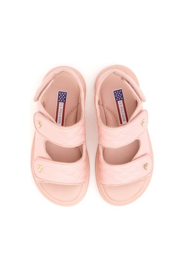 U.s. Polo Assn. Kız Çocuk Pudra Ayakkabı 50304932-vr042 Pudra