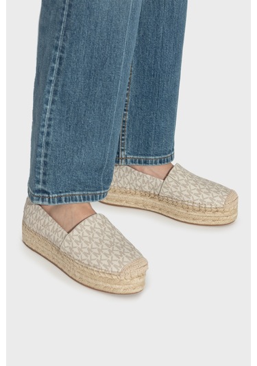 Michael Kors Bayan Espadril 40s5lyfp1b 150 Ekru Ekru