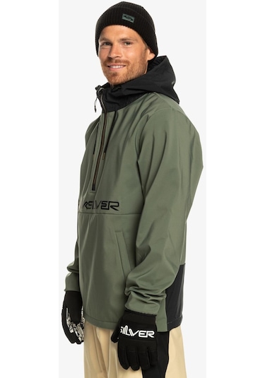 Quiksilver Live For The Ride Erkek Softshell-27701-yeşil