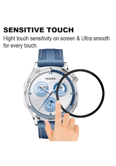 Huawei Watch Gt 6 Pro 46mm Uyumlu Tam Koruyan Ekran Koruyucu