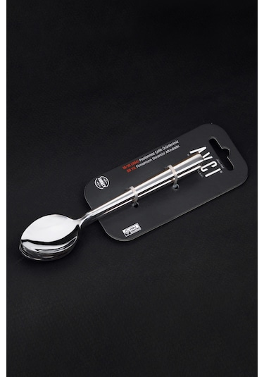 Avcı Klas 6 Adet Tatlı Kaşığı 18/10 Paslanmaz Çelik 2.5 Mm